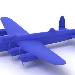 Avro Lancaster 3D print