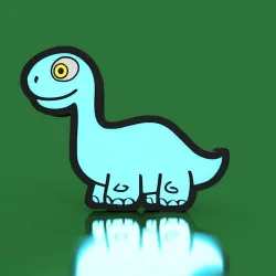 baby dinosaur lamp