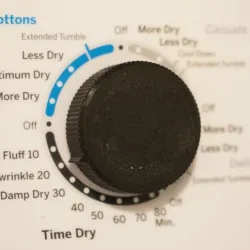 Beefy GE dryer knob