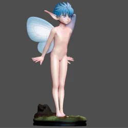 BERSERK PUCK FAIRY ELF FANTASY ANIME SWORD CHARACTER 3D PRINT MODEL