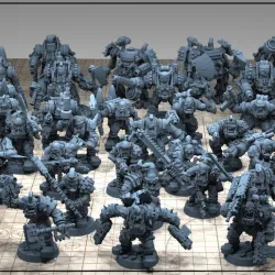 BIGA TOOTH BOYZ - Full Pack-42 MODELS