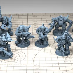 BIGA TOOTH BOYZ - SQ1 -10 MODELS