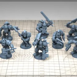 BIGA TOOTH BOYZ - SQ2-10 MODELS