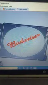 Budweiser Sign Beer Cap Sign Wall sign / Bar Sign / Beer wall art