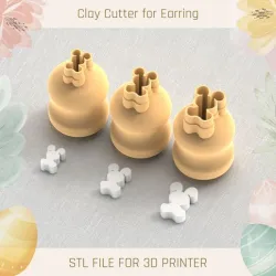 Bunny Easter Mini Clay Cutter