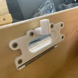 Camper closet door/drawer locking System