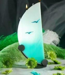 Candle model with support