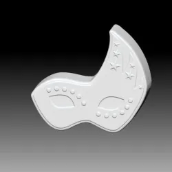 CARNIVAL MASK SOLID SHAMPOO AND MOLD FOR SOAP PUMP