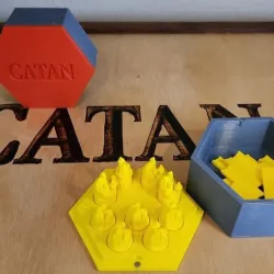 Catan Piece Storage Boxes