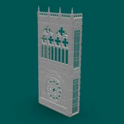 CATHEDRAL ROSE WALL