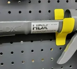 Caulk Gun Pegboard Mount