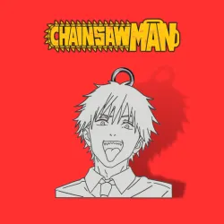 chainsaw man keychain / earrings
