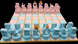 Chess game parts
