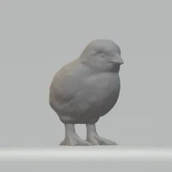 Chick 3D print model