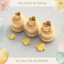 Chick Easter Mini Clay Cutter