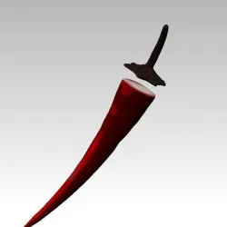 CHILI PEPPER 3D PRİNT READY
