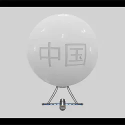 Chinese Spy Balloon (3D Model)