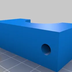 Clamp Style wallmount for 32mm hose