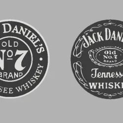Complete set of Jack Daniel's coasters