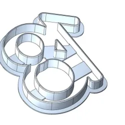 Cookie cutter number 18 birthday