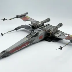 Crashed X-Wing for Star Wars Legion or Aquariums/Terrarium