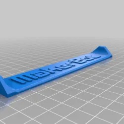 CTC Printer Bed Nameplate (Makerbot)