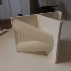 Cube wall shelf