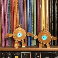 Dingbot Prime and Deuce Dingbot (Girl Genius)
