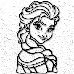 Disney Frozen Elsa Wall Art Disney Wall Decor