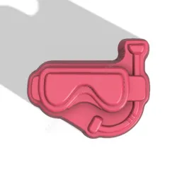 Diving mask Stl File