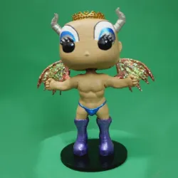 Drag Queen Funko Pop Pop Style complete "Inferno".