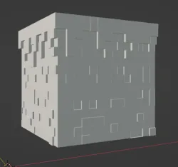 earth and stone block for minecraft diorama