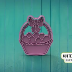 Easter Egg Basket Easter egg basket