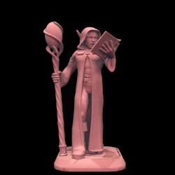 Elf Male Mage 01