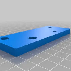 Ender 3 (Pro) Screen Left Mount Bracket - Thin