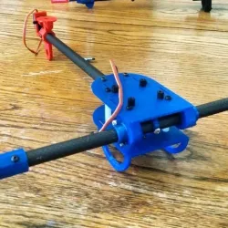 Excelsior Bravo - Tilt-rotor Tricopter v2.0