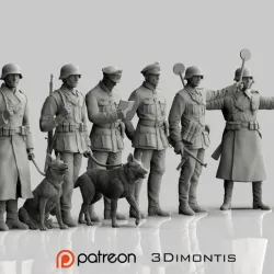 Feldgendarmerie German soldiers