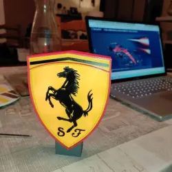 Ferrari, Logo, Lighting, Lighting Led, Name Sign