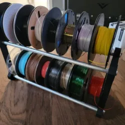 Filament Spool Rack - Stackable - Glueless