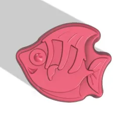 Flounder fish Stl File