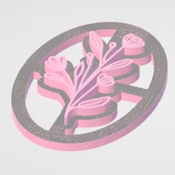 Flower Polymer Clay Embosser