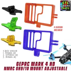 GEPRC Mark 4 HD frame NamelessRC Naked Gopro Hero 9/10/11 Mount