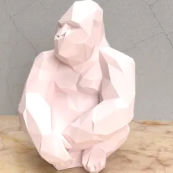 Gorilla Low Poly