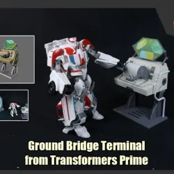 Ground Bridge Terminal from Transformers Prime