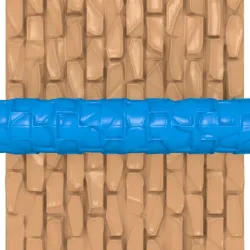 ground clay roller stl / tile pottery roller stl /brick  clay rolling pin / Rock cutter printer