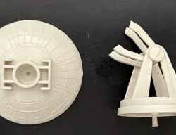 HASBRO MILLENNIUM FALCON RADAR DISH PART