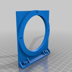 Haslab proton pack 3 inch speaker adapter