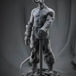 Hellboy 3D Print