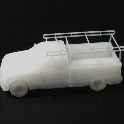 HO Scale Ford EXT Cab Work Truck