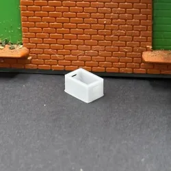 Ho Scale Fruit Crate